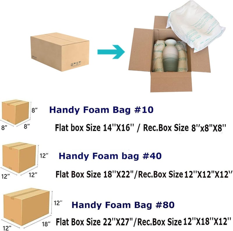 PAPEREZ Expanding Foam Packaging Expanding Packing Foam for PC, Fragile & Irregular Valuables Items, Electronics, Ceramics, 22"x27" Expandable Packing Foam for Shipping & Moving #80 (12 Pack) - Image 5